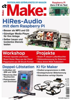 Make-Magazin mit Bastelprojekt für Klangliebhaber