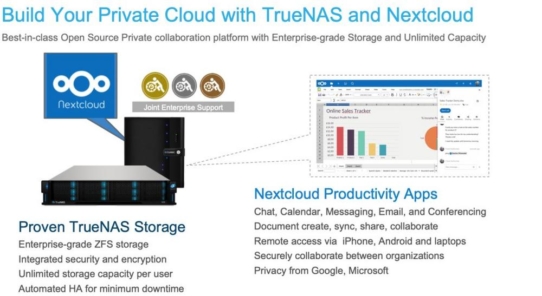 Private Cloud: TrueNAS unterstützt Nextcloud jetzt offiziell