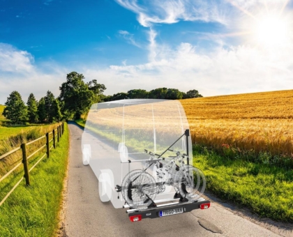 SAWIKO stellt sein neues Heckträgersystem TRIGO-VAN vor