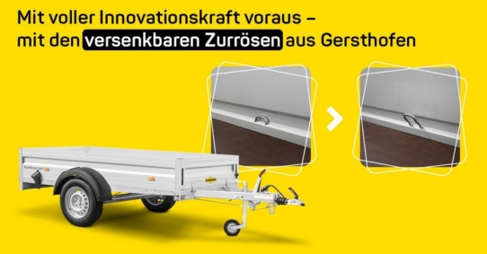 Mit voller Innovationskraft voraus – mit den versenkbaren Zurrösen aus Gersthofen