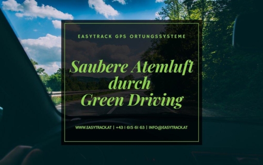 Saubere Atemluft durch Green Driving