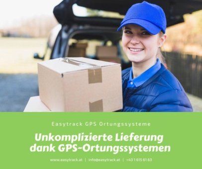 Unkomplizierte Lieferung dank GPS Ortungssystemen von Easytrack