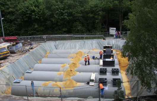 Unsicherheit bei dem Einbau unterirdischer, doppelwandiger Stahltanks