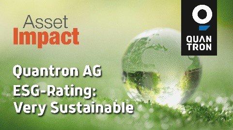 Quantron AG mit hohem ESG-Rating und dem Prädikat "sehr nachhaltig" ausgezeichnet
