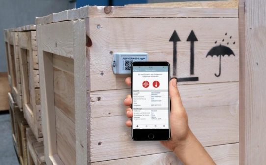 Apple öffnet NFC-Schnittstelle: ASPION Schocksensoren ab sofort auch per iOS App auslesbar - G-Log App eine der ersten Industrieanwendungen mit NFC