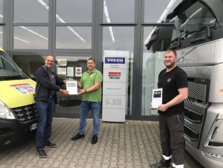 Doppelpack: NVG gewinnt erneut Volvo Action Service Dealer of the Year Award