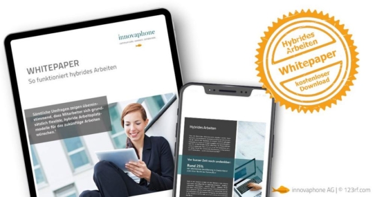 Neues innovaphone Whitepaper: "So funktioniert hybrides Arbeiten"