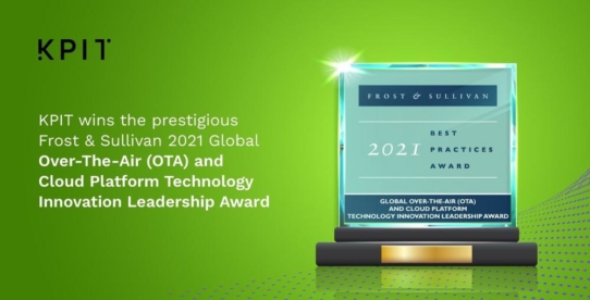 Frost & Sullivan vergibt an KPIT Technologies den renommierten Global Over-the-air (OTA) und Cloud Platform Technology Innovation Leadership Award 2021