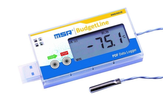 Kühlketten bis -100 °C lückenlos überwachen mit MSR86 Datenlogger