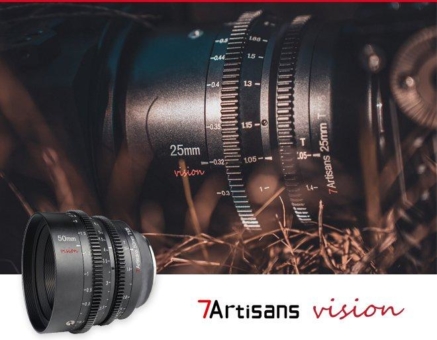 Die neue 7Artisans Vision-Serie: Preisgünstige Cine-Optiken mit extremer Lichtstärke T1.05
