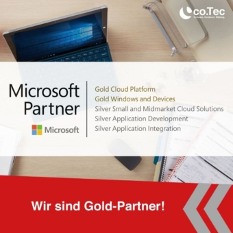 Wir sind Microsoft-Gold-Partner!