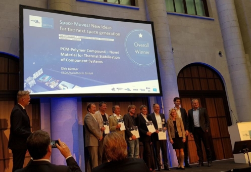 ESDA und Axiotherm: Gesamt-Gewinner des "InnoSpace Masters"-Wettbewerbs