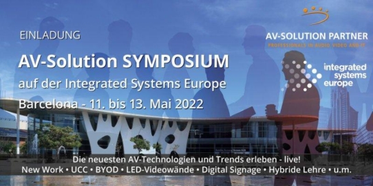 AV-Solution SYMPOSIUM 2022 (Messe | Barcelona)