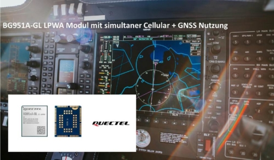 Für Tracking und Smart Metering - LTE Cat M1/NB1/NB2 Funkmodul BG951A-GL