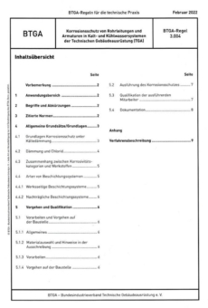 Neue BTGA-Regel zu Korrosionsschutz von Rohrleitungen und Armaturen