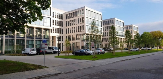 Kabellose Vernetzung der Gebäudeautomation im Schwabinger Quartier 2 mit EasySens® von Thermokon