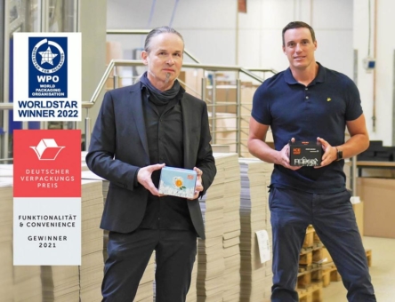 Nachhaltige Kühlverpackung wird mit dem internationalen Verpackungspreis Worldstar Packaging Award 2022 ausgezeichnet
