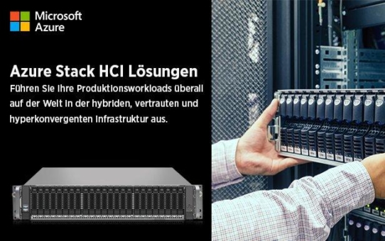 TAROX stellt drei Microsoft-zertifizierte Lösungen für Azure Stack HCI vor