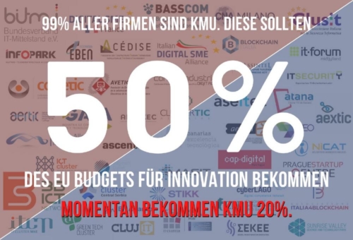 Im Angesicht der Corona Krise fordert der IT-Mittelstand eine 50% Mittelstandsquote im digitalen Innovationsbudget der EU
