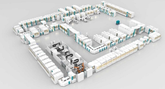 Kleb- und Vergusstechnik von RAMPF für bahnbrechende E-Mobilität-Produktionsplattform