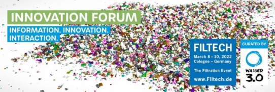 FILTECH 2022: Innovation Forum Stop Microplastics Pollution!