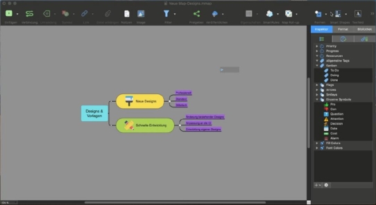 Mit MindManager 12 für Mac Informationen auf transformative Art und Weise anzeigen, verwalten und teilen