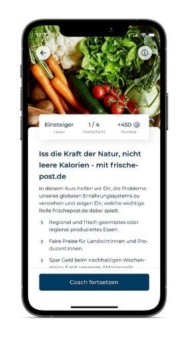 "Iss die Kraft der Natur, nicht leere Kalorien"