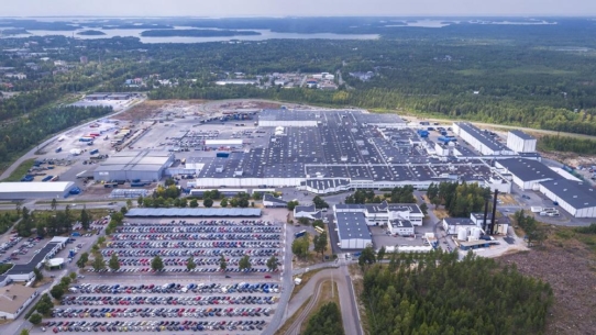 Valmet Automotive will Autowerk Uusikaupunki bis Ende 2021 auf klimaneutrale Produktion umstellen