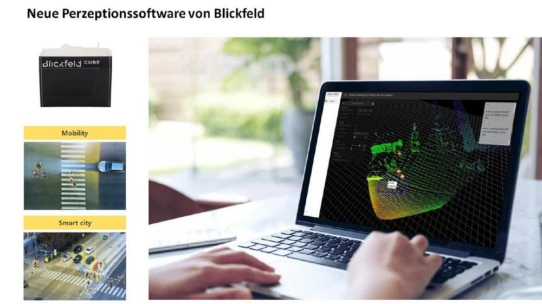 Neue LiDAR Perzeptionssoftware von Blickfeld - für wen sie ist und was sie kann