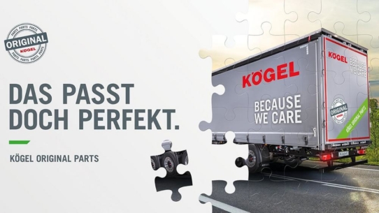 Kögel erweitert Ersatzteilelinie Kögel Original Parts
