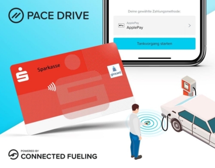 Connected Fueling: PACE Telematics unterstützt Girocard-Zahlung über Apple Pay
