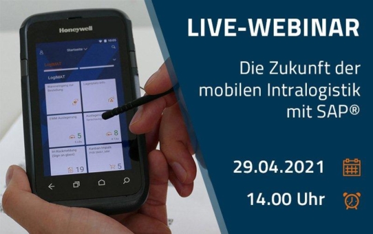 Live-Webinar Die Zukunft der mobilen Intralogistik mit SAP®