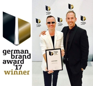 Stuttgarter Personalberatungsunternehmen CENTOMO freut sich über German Brand Award 2017