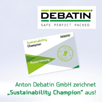 Anton Debatin GmbH zeichnet Henkel als "Sustainability Champion" aus