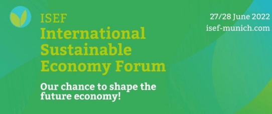 ISEF - International Sustainable Economy Forum (Konferenz | München)