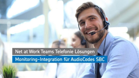 Monitoring-Integration für AudioCodes SBC für reibungslosen Betrieb von Teams-Telefonie