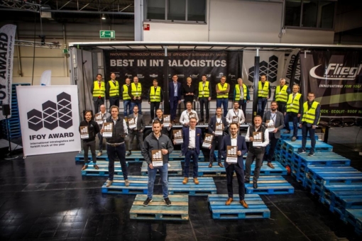 IFOY AWARD: "Best in Intralogistics"- Zertifikate 2022 vergeben