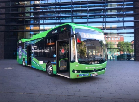 BYD beginnt mit wegweisender eBus-Flottenlieferung an die deutsche BOGESTRA