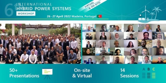 Konferenzprogramm veröffentlicht für den 6. Hybrid Power Systems Workshop – 26.-27. April 2022 auf Madeira/virtuell