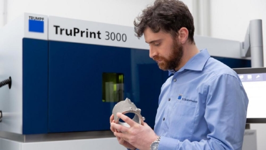 Neuer 3D-Drucker von TRUMPF erleichtert Einstieg in Serienfertigung