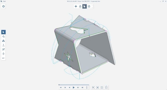 Neue Programmiersoftware für Laser-Rohrschneidmaschinen