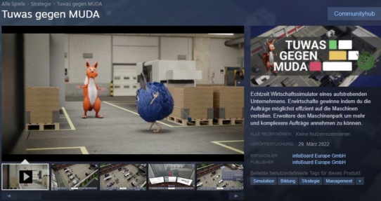 PC-Spiel "Tuwas gegen MUDA" auf Steam veröffentlicht