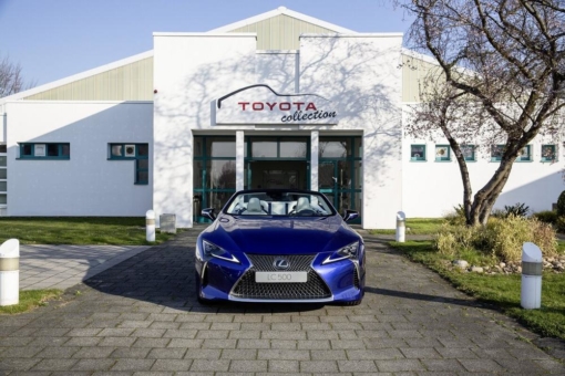 Exklusives Lexus Sondermodell segelt in die Toyota Collection