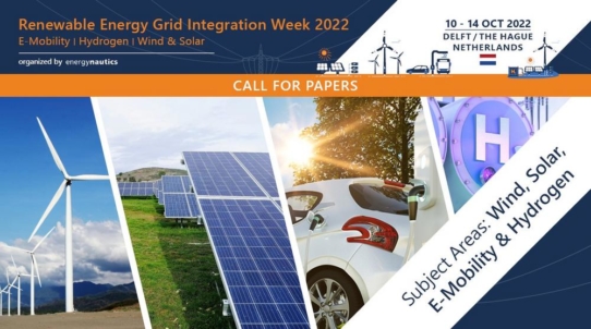 Call for Papers! Renewable Energy Grid Integration Week 2022