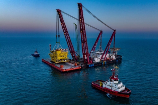 Ems Maritime Offshore mit Baustellenkoordination des RWE-Offshore-Windparks Kaskasi vor Helgoland beauftragt