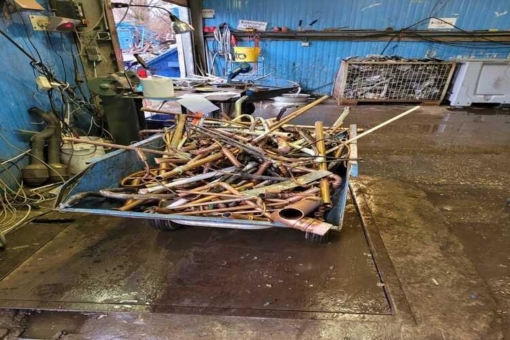 Der Schrotthändler Köln holen Ihren Metall- und Elektroschrott ab