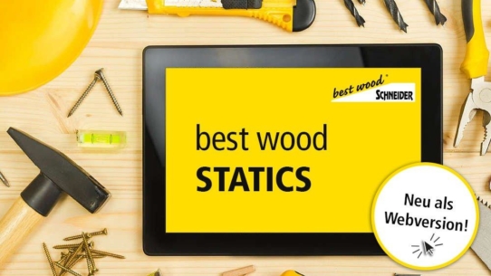 Die neue best wood STATICS Webversion ist da