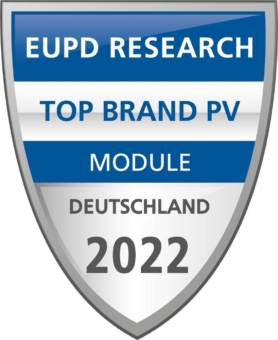 WINAICO erhält auch 2022 den "Top Brand PV" Award