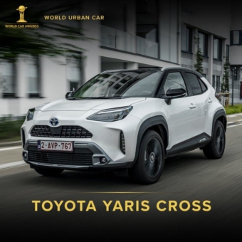 Toyota Yaris Cross ist "World Urban Car of the Year"