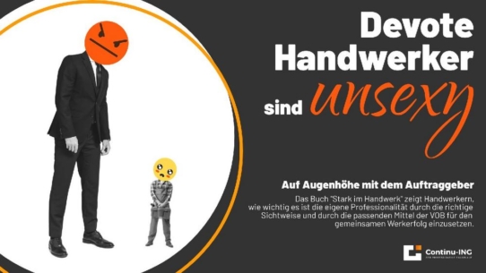 Devote Handwerker sind unsexy